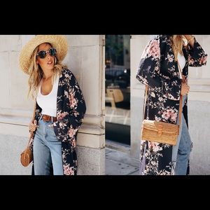 Floral Kimono